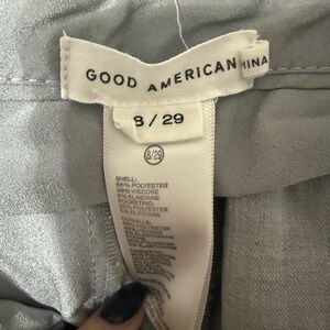 Good American Gray Suit Pants
